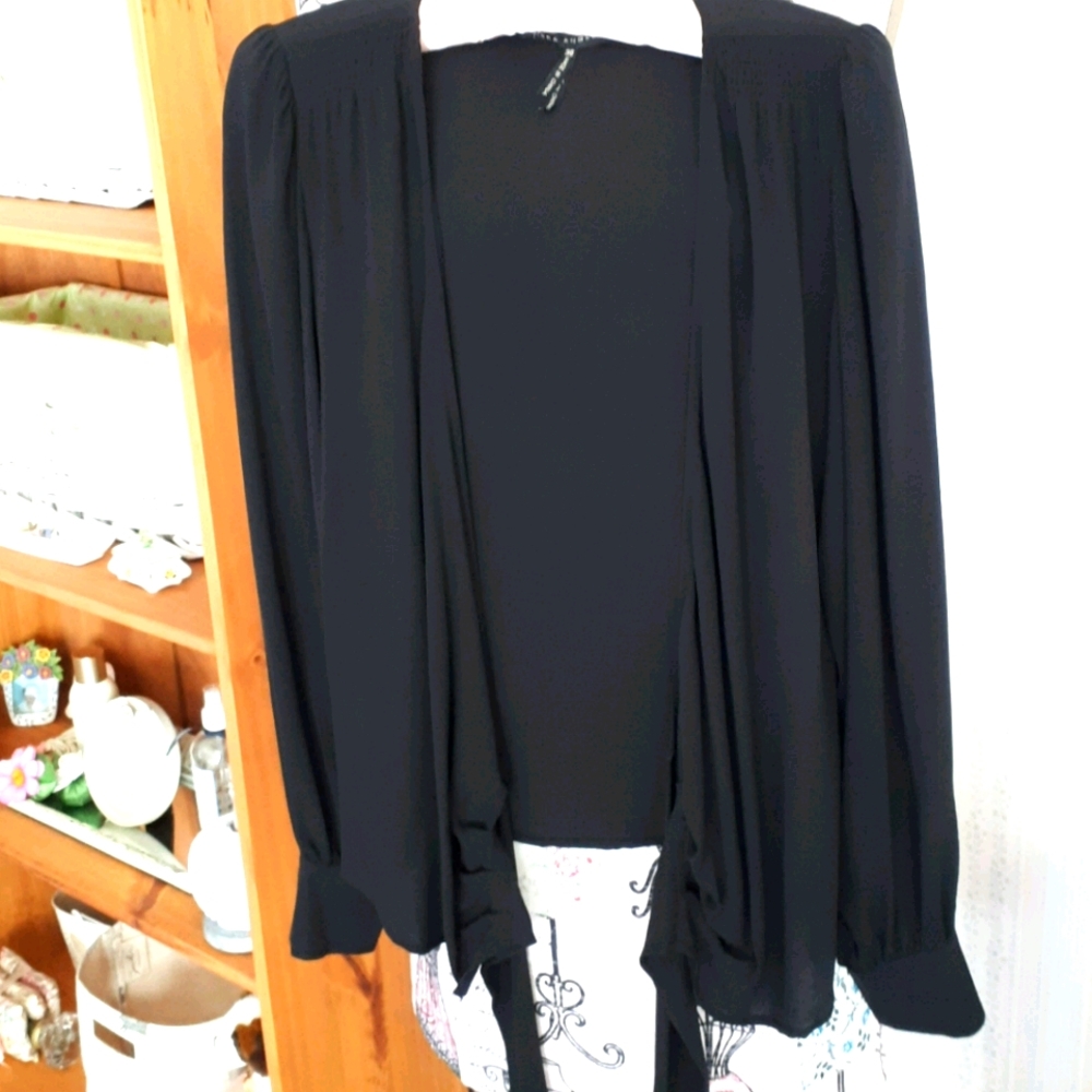 Sandra angelozzi 100% silk blouse